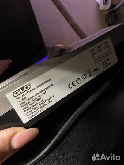 Пускатель для ламп Hagen Glomat Т5 2*24Вт А1556