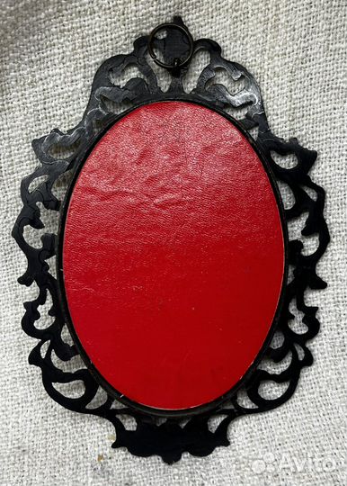 Настенное панно. Шелкография латунь СССР