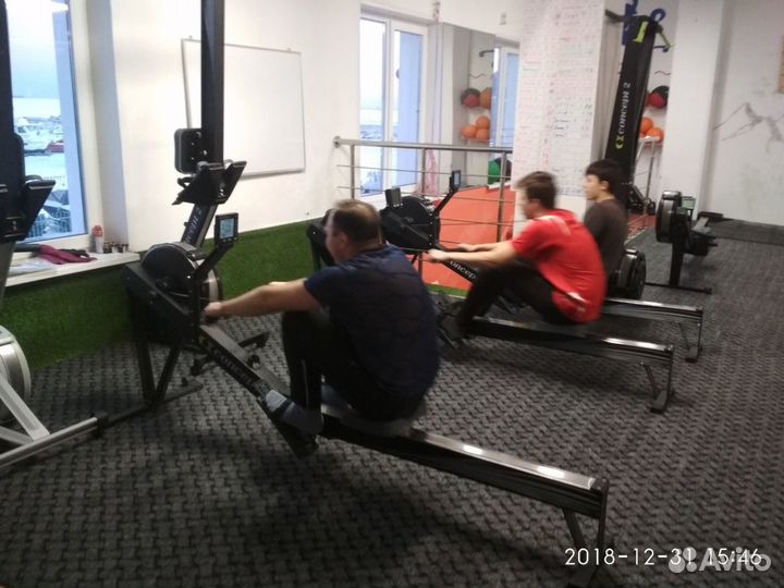 Гребной/лыжный тренажёр Concept2