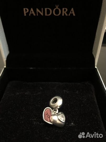 Pandora шарм сердце me & you