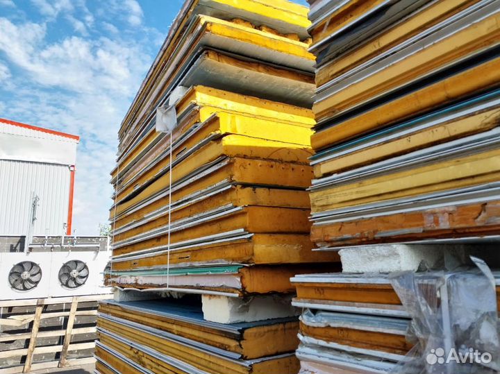 Сэндвич панели 30000 м2 в наличии