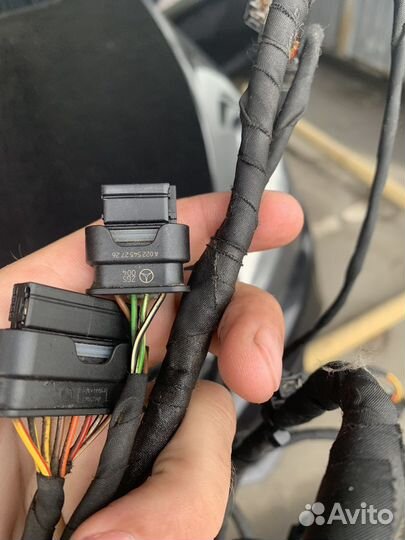 Проводка парктроников Gle- W166, задняя