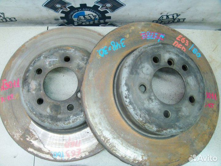 Диск тормозной Bmw 6 E63 N62 2004