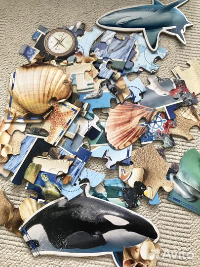 Пазл из крупных деталей