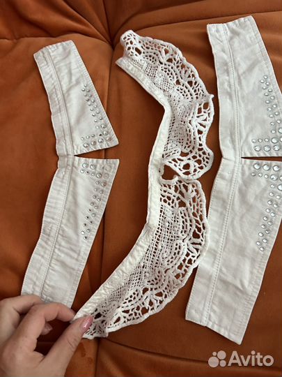 Воротнички кружевные сьемные