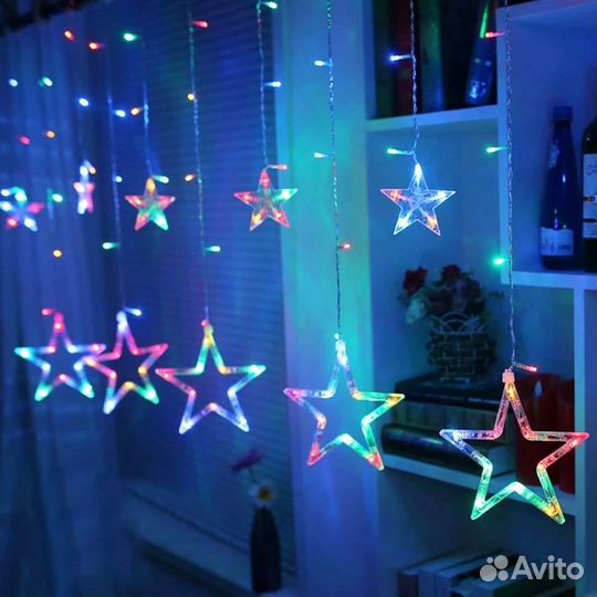 Гирлянда звёзды