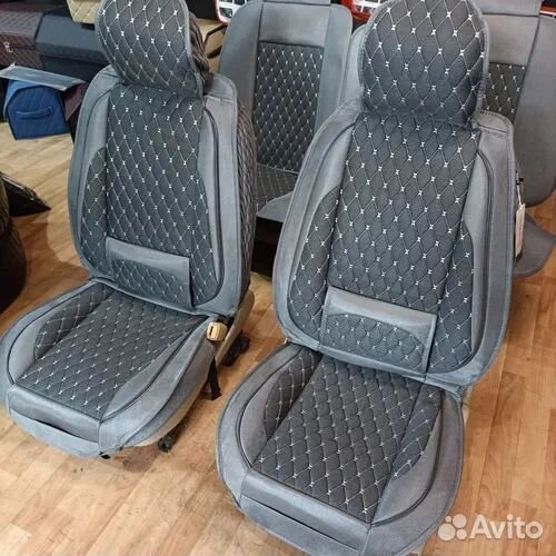 Авто чехлы на весь салон из Алькантары