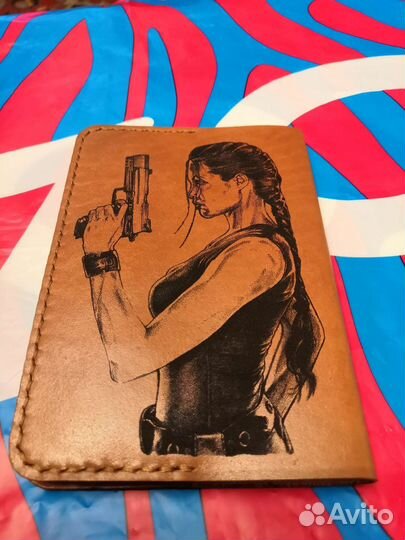 Обложка для паспорта из натуральной кожи