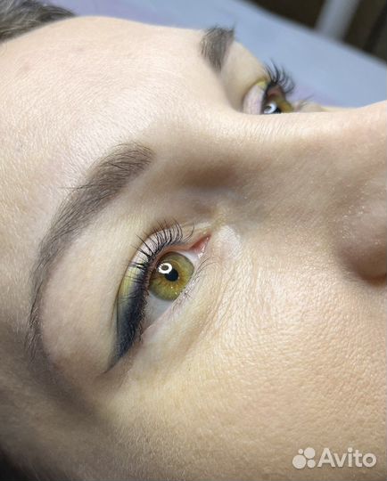 Ламинирование ресниц/бровей