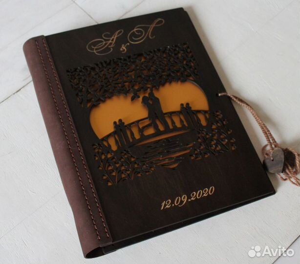 Свадебный Фотоальбом ручной работы