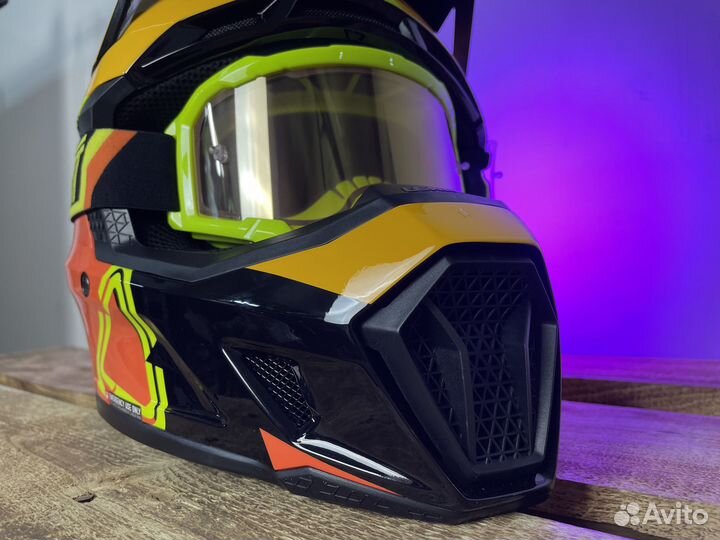 Мотошлем Leatt Moto 7.5 Citrus