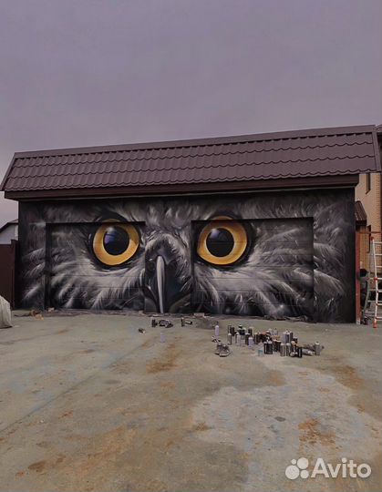 Граффити, Роспись стен Москва