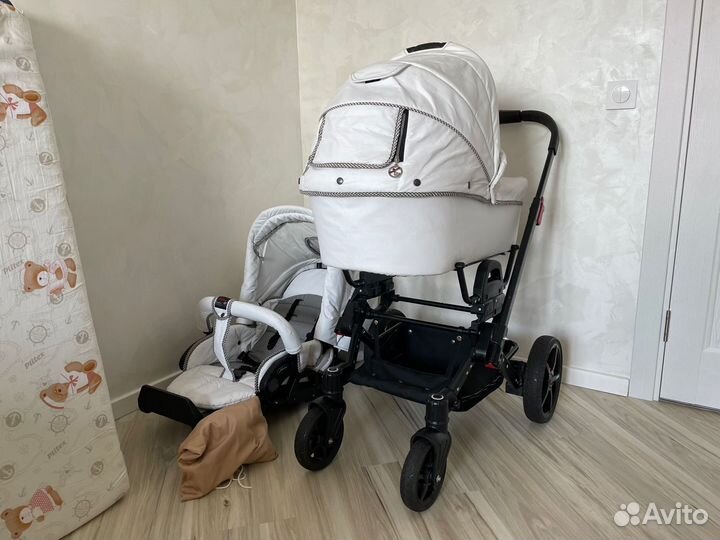 Коляска 3 в 1 hartan vip xl и cybex aton m