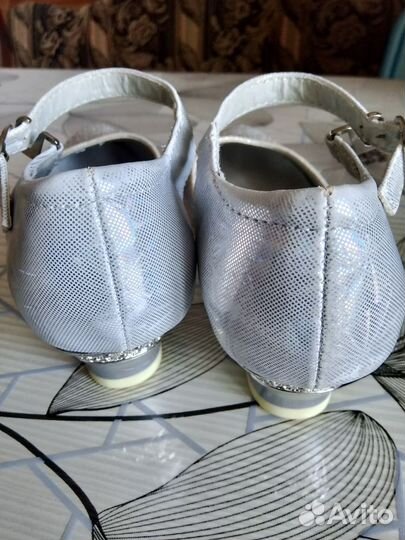 Туфли праздничные для девочки размер 30
