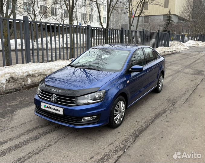 Volkswagen Polo 1.6 AT, 2018, 91 000 км