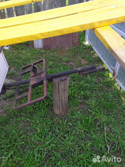 Телега для мотоблока бу