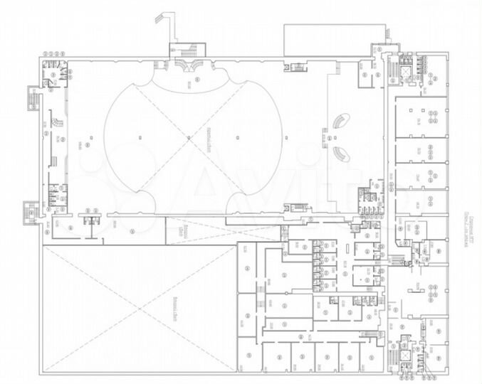 Общепит, 10610 м²
