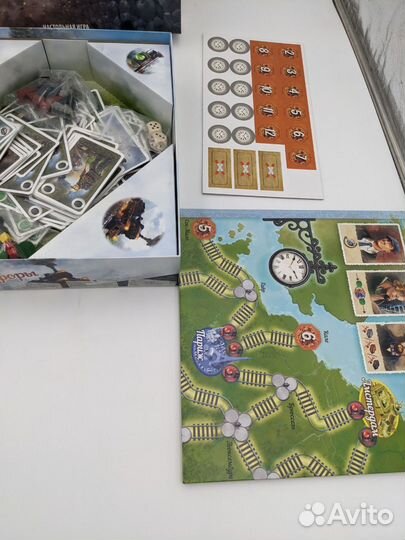 Настольная игра Паровозы и Семафоры