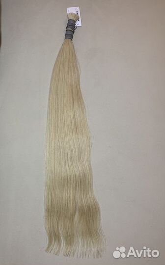 Волосы для наращивания 60 см новые блонд