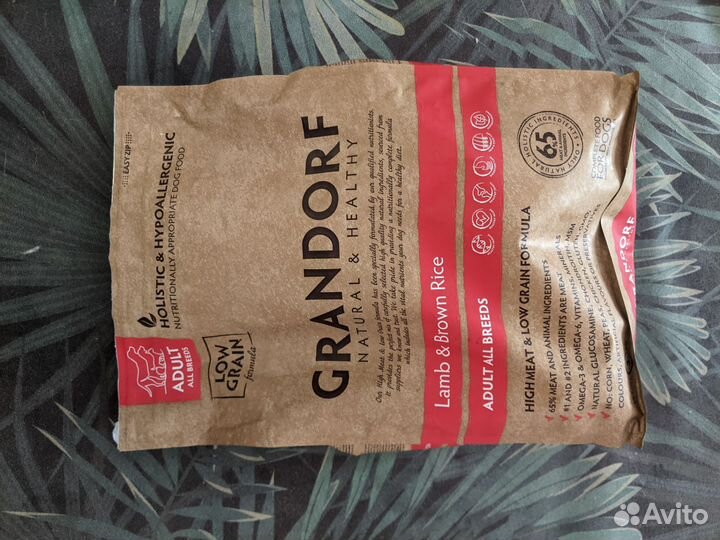 Корм для собак Grandorf 3 кг