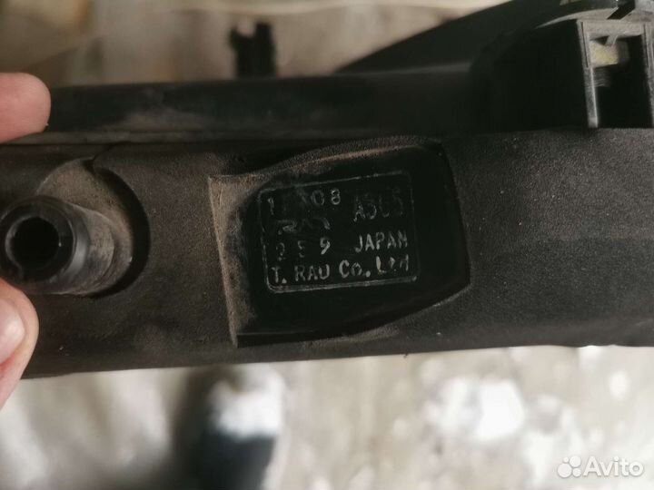 Радиатор охлаждения с диффузором паджеро 4