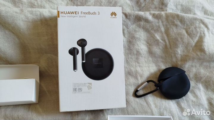 Коробка от наушников Huawei FreeBuds 3