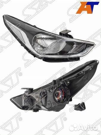 Фара hyundai solaris