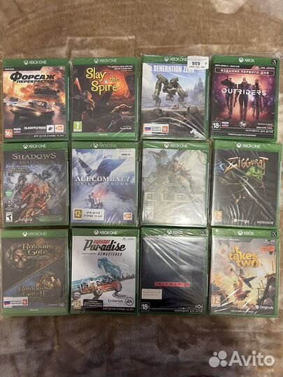 Игры новые Xbox One Часть 1