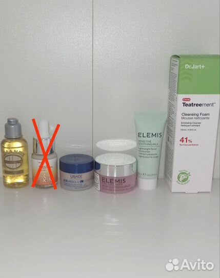 Elemis, Icon Skin, Uriage, Loccitane, Dr. jart