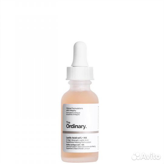 Пилинг с мол кислотой The Ordinary Lactic Acid 10