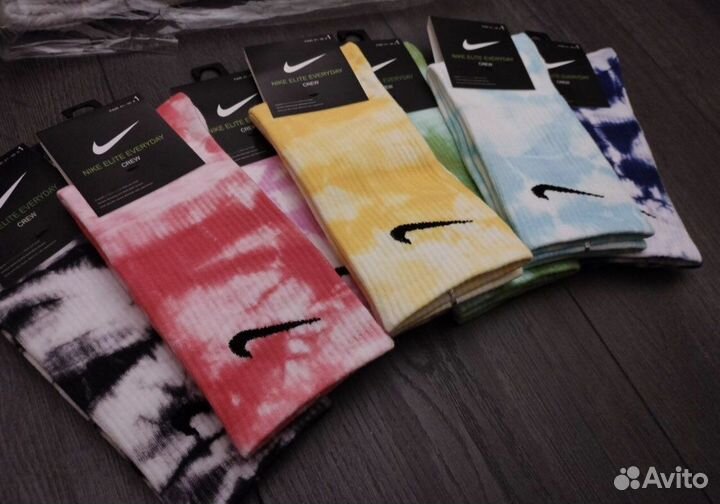 Носки Nike tie dye