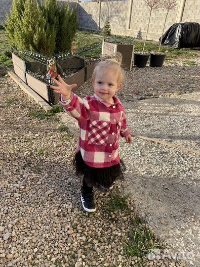 Рубашка zara для девочки 92