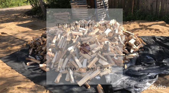 Дрова колотые