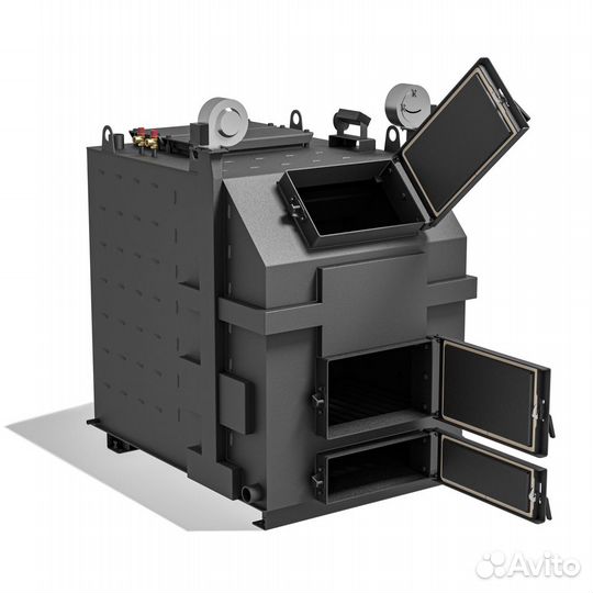 Твердотопливный котел длительного горения