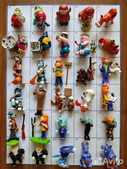 Киндер, ландрин и др