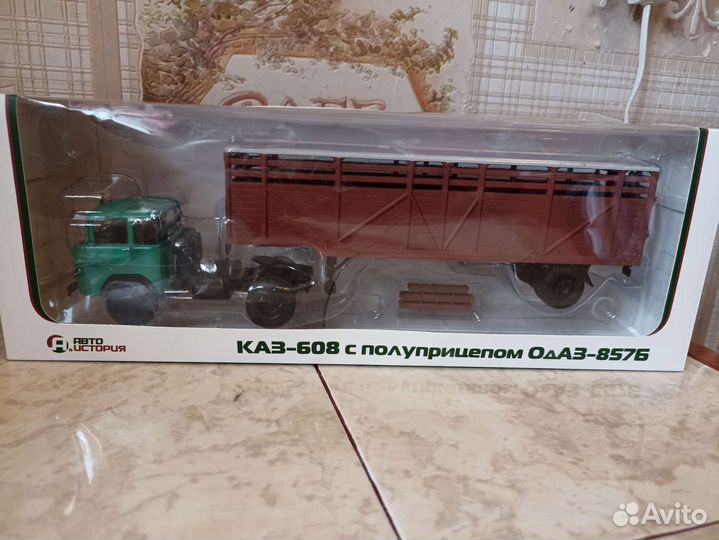 Каз 608 с пп одаз 8576 1/43 Автоистория