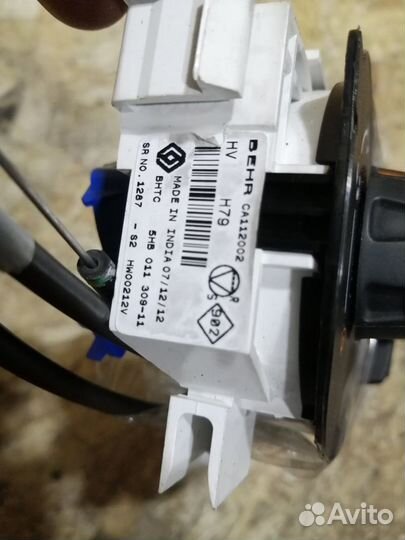 Блок Управления Печкой Рено Дастер 1