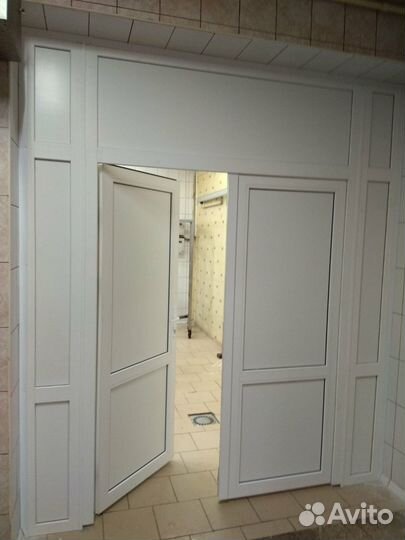 Пластиковые двери на заказ