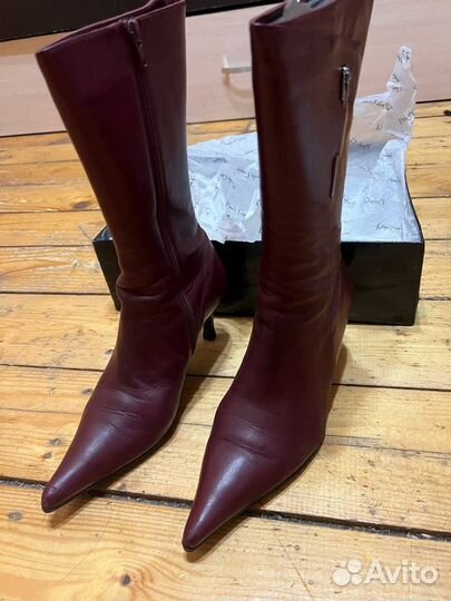 Полусапоги женские натуральная кожа