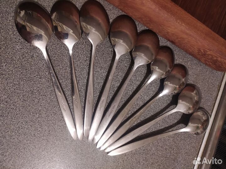 Ложки с логотипом авиакомпании Аэрофлот