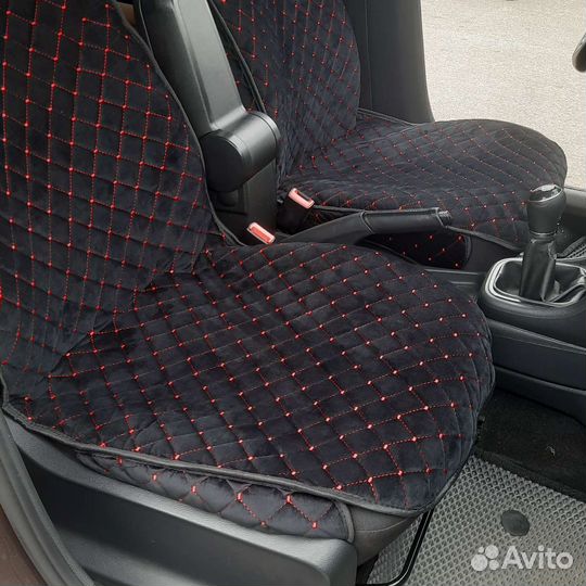 Накидки велюровые с боками