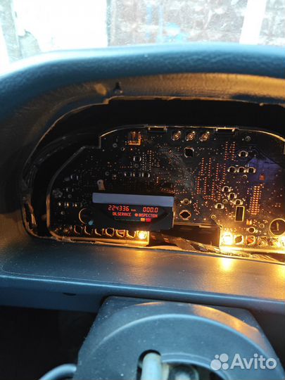 Шлейф дисплея панели приборов лоу bmw 5 e34