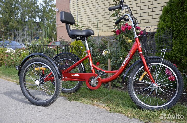 Трехколесный велосипед для взрослых