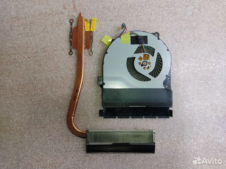 Система охлаждения для ноутбука asus X552E