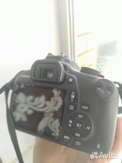 Зеркальный фотоаппарат canon 1200d