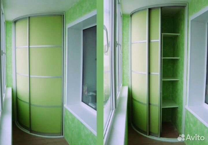 Шкаф на балкон любой дизайн