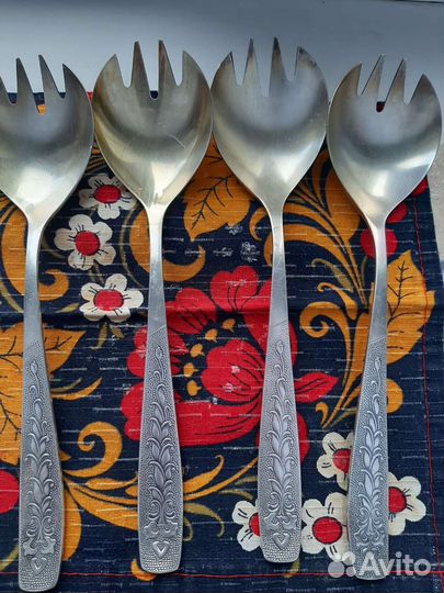 Столовые приборы мельхиор СССР