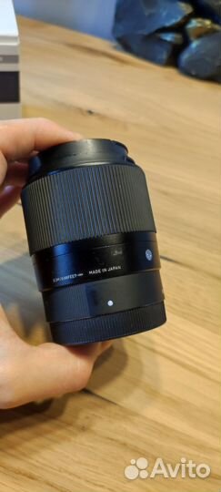 Объектив Sigma 30 mm 1.4 sony e