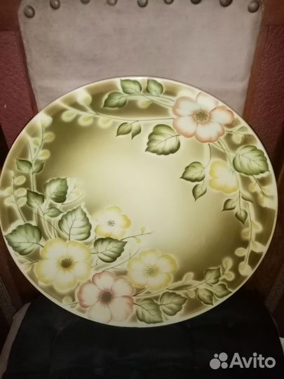 Настенная тарелка чайка D36см