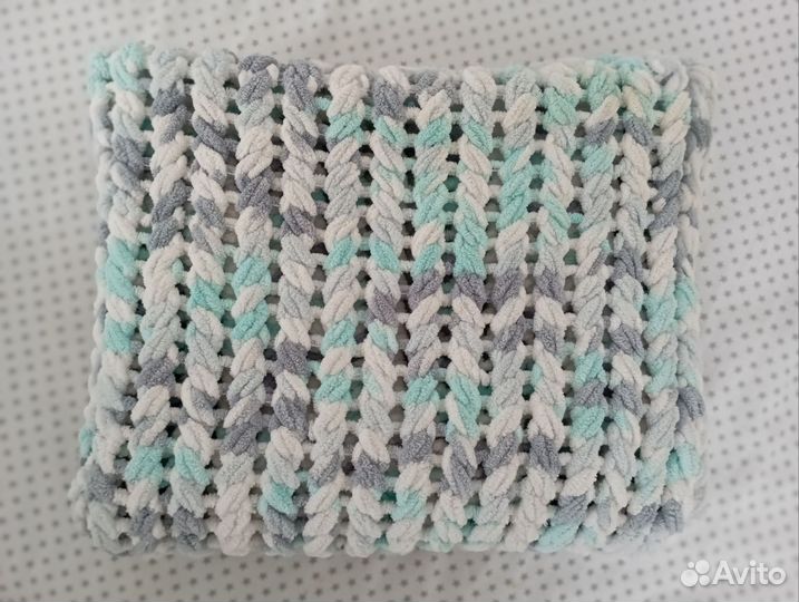 Плед детский плюшевый